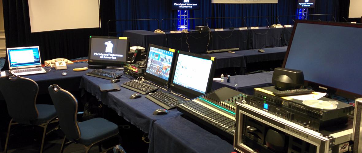 Audio/Visual Technology Control Table